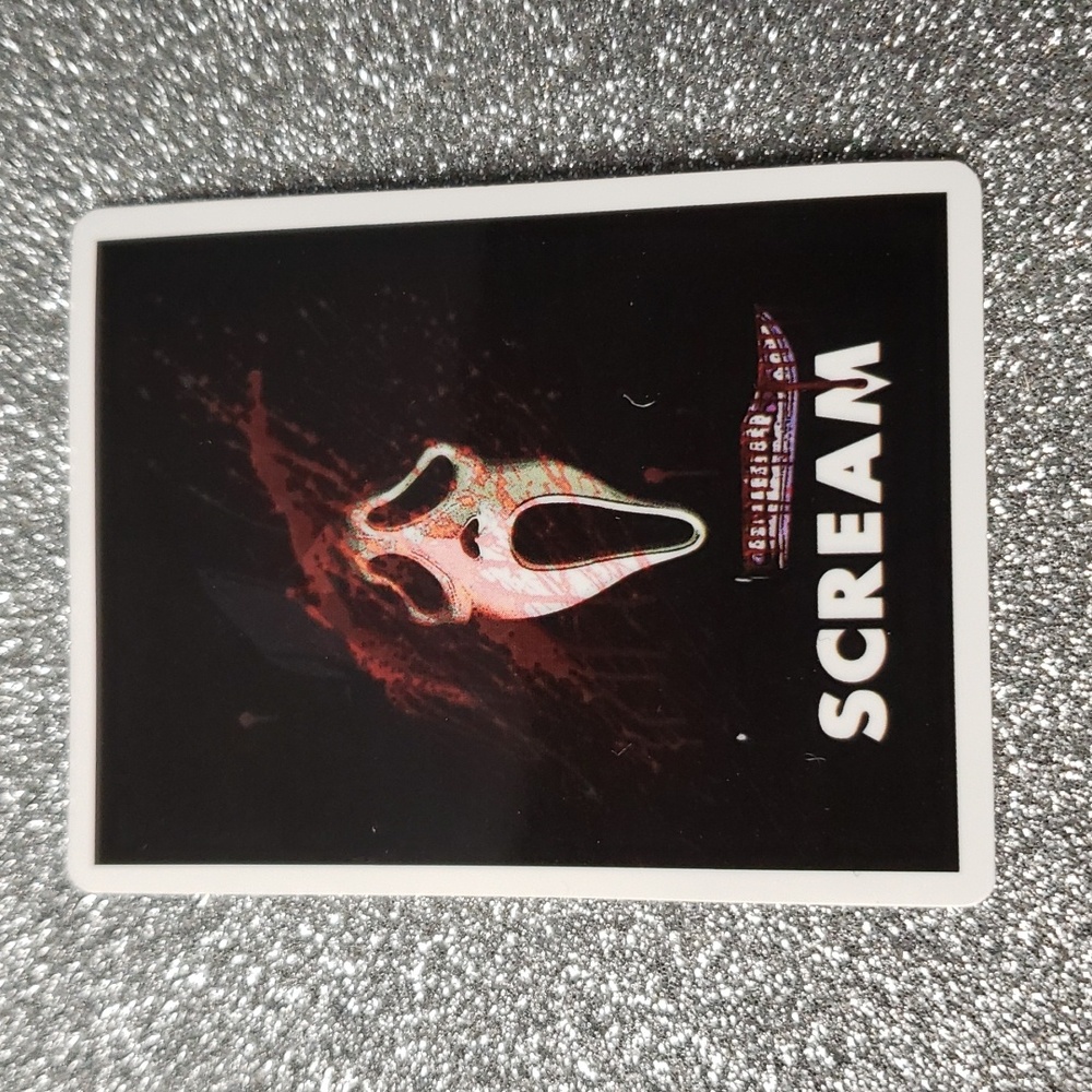 HORROR MOVIE waterproof sticker Scream